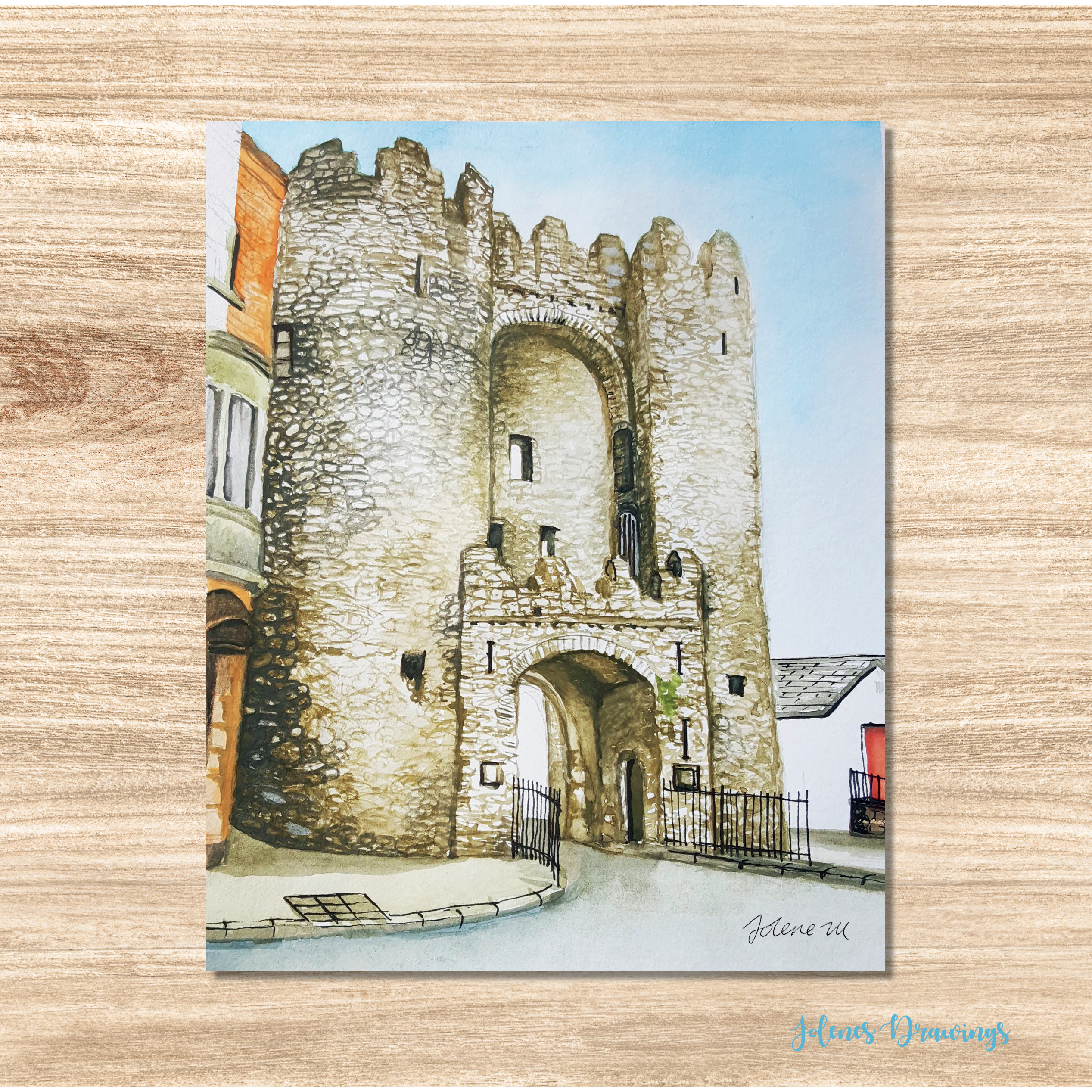 Laurences Gate Print Drogheda
