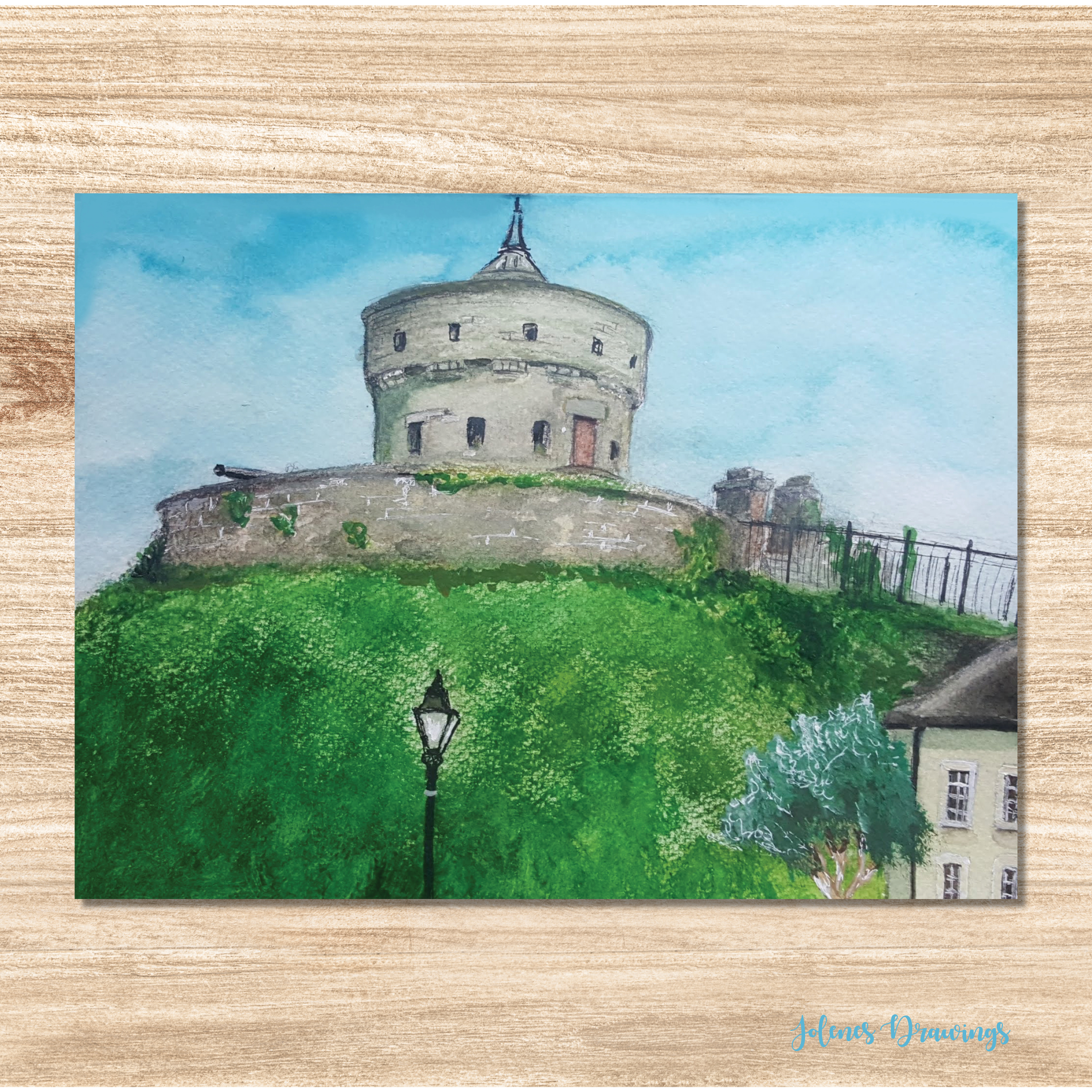 Millmount Fort Drogheda Ireland 8x10 print