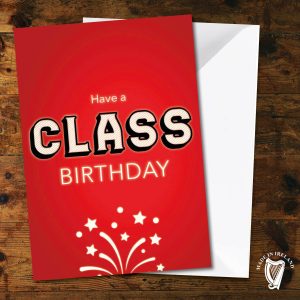 Class Birthday Card