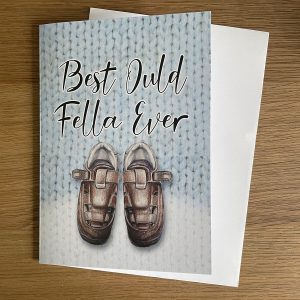 Best Ould Fella Ever Father's Day card