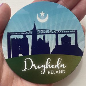 3" Vinyl Drogheda magnet
