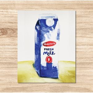 Irish Milk Carton print