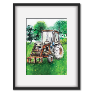 Tractor in the field (without mount)