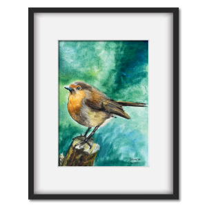 Robin print (without mount)