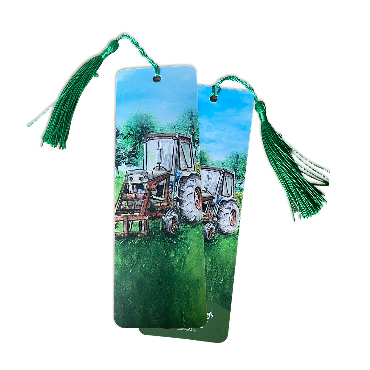 Tractor design bookmark
